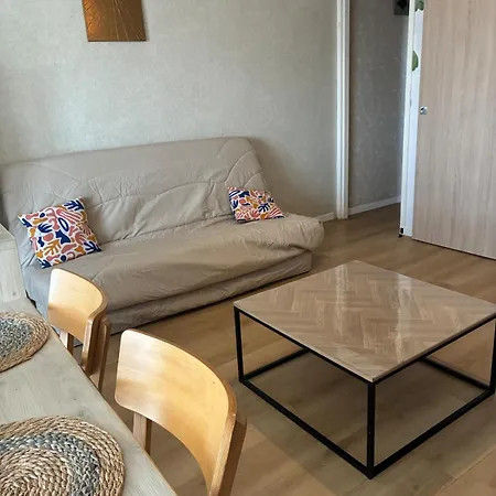 Cap D'agde Le Genois T2 De 36m2 Avec Parking Privatif Et Acces Internet Агд